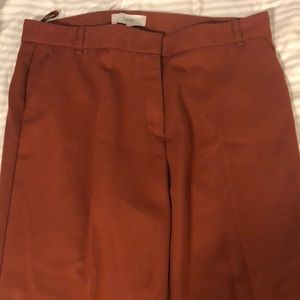 Burnt Orange Straight Leg Trousers 🧡